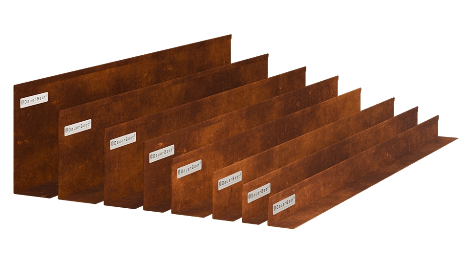 DauerBeet Corten L robniki ANCHOR