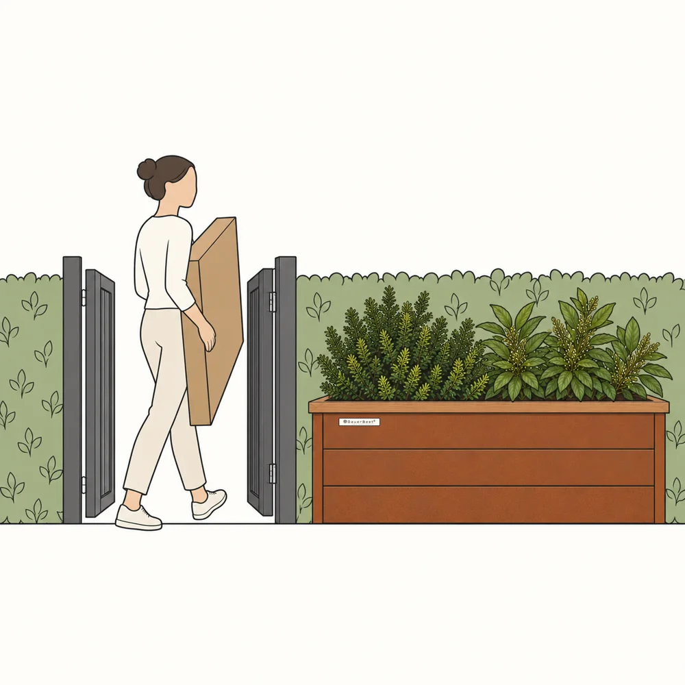 Ilustracija: vijačeno korito DauerBeet